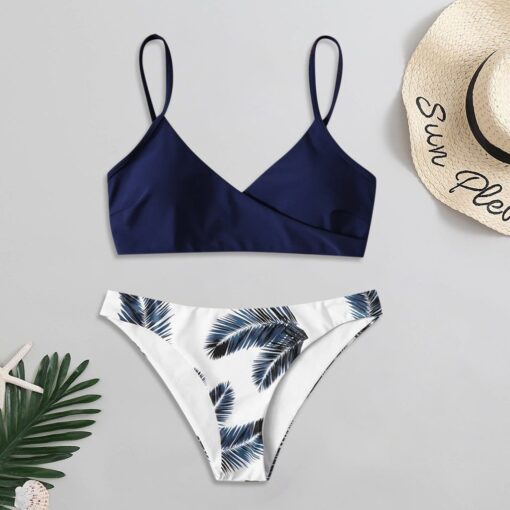 Bikini Women Swimwear Floral Random Print Bikini Set Push-Up Bikinis Sexy Biquini Swim Suit Female Beachwear Swimming