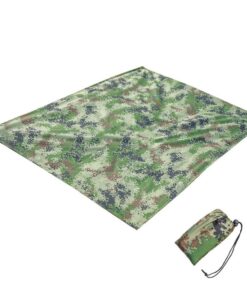 Durable Camping Mat Sand Beach Camouflage Moisture Blanket Outdoor Picnic Camping Waterproof Mat for Hiking and Travel