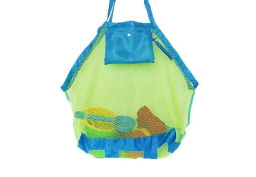 Portable Beach Bag Swimming Bag Outdoor Beach Park Swimming Kids Children Toys Towel Clothes Mesh Storage Bag Organizer