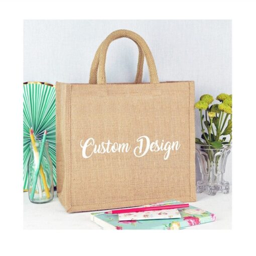 Custom striped monogrammed beach tote bag, personalize name monogram Initials burlap tote mom basket bags pouches shopping jutes
